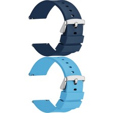 Delixa MT42 MT42X MT43 MT46 Family Saat Uyumlu Silikon Saat Kordonu Kayışı Mn-3