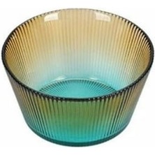 Delixa Tirius Amber-Turkuaz Kase 11 cm