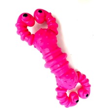 Hepta Collection Tasma Market 12CM Istakoz Diş Kaşıma Tartar Temizleme Köpek Oyuncağı Mor