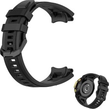 Delixa Amazfit T-Rex 2 ile Uyumlu Akıllı Saat ile Uyumlu Solitude Yumuşak Silikon Spor Yedek Saat Kordonu P