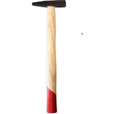 abnturk 200GR Yüksek Kalite Ahşap Saplı Çelik Usta Çekiç Dayanıklı Demir Başlı Marangoz ve Inşaat Çekici