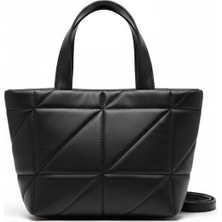 Heybe Shop Kadın Kapitone Desenli Puf Omuz ve Çantası