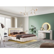 Aydınev Barcelona Mdf Bazalı Karyola ve Başlık