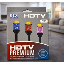 TeknoBeyza HDMI Kablo 1.5 Metre 4K Full Hd HDMI Tv Uydu Alıcısı Kablosu