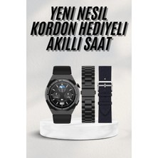 Normadia Yüksek Performanslı Akıllı Saat, Amoled Ekran, Nabız ve Gps Özellikli