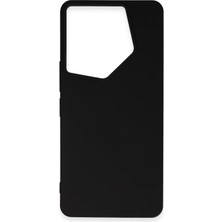 Olinea Newface Tecno Camon 20 5g Kılıf First Silikon - Siyah