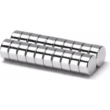 Delixa Ø8x5 mm Neodimyum Yuvarlak Disk Magnet 50 Adet