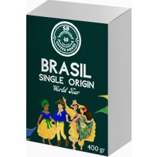 Saffronbrew Brezilya Çekirdek Kahve 400 gr