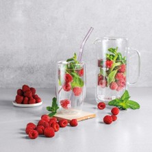 Delixa Zwıllıng Çift Camlı Sürahi