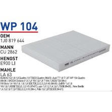 Wunder Filter Skoda Octavia, Vw Bora, Golf Iv Uyumlu Polen Filtresi Wp 104