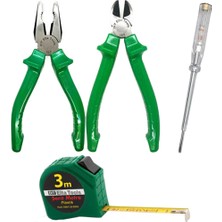 Özgürce Elta Pense Yan Keski 3 mt ve Kontrol Kalemli Şerit Metre Seti