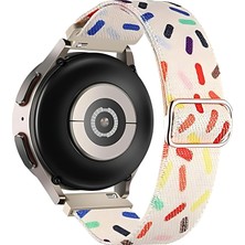 Delixa Bahar Serisi 18MM Esnek Kumaş Kordon ile Uyumlu Gt5 41MM/GT5 Pro 42MM/GT4 41MM Için Terleme Karşıtı