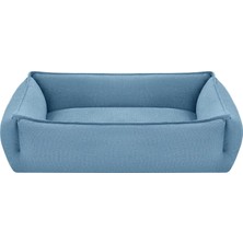 Delixa Pet Comfort Golf Neva Mavi Köpek Yatağı M 60X75CM