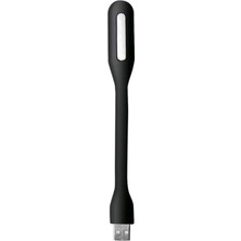 Delixa Primex Px-40 Siyah USB Led, Esnek USB LED Aydınlatma (Güçlendirilmiş Beyaz Işık)