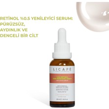Delixa Cilt Yaşlanması Karşıtı Aydınlatıcı Retinol (2. Aşama%0,5) Serum 30ML
