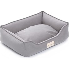 Delixa Pet Comfort Delta Leo Gri Kedi ve Köpek Yatağı Xs 45X55CM