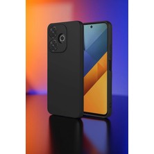 Olinea Newface Redmi 13 4g Kılıf Nano Içi Kadife Silikon - Siyah