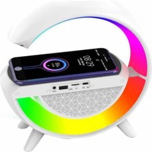 Fta Ticaret Bluetooth Hoparlör G Şekli Atmosfer Akıllı Rgb Lamba Wireless Kablosuz Şarj RSFTA34-ESRDNS