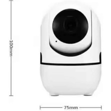 Esranın Dünyası Mini Ip Kamera Hareketli Güvenlik Kamerası Kablosuz Wifi Kamera Mikrofonlu RSFTA34-ESRDNS