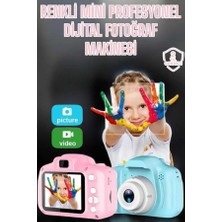 Esranın Dünyası Çocuk Kamerası Profesyonel Hafif ve Uzun Ömürlü USB Şarjlı 2.0 Inç RSFTA34-ESRDNS