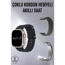 Carmella Akıllı Saat Yeni Nesil Bluetooth Bağlantılı Uyku Sağlık Takibi Gps ve Nfc Uyumlu STKN34-ESRDN