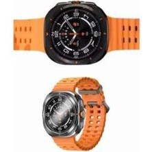 Fta Ticaret Akıllı Saat Unısex Zarif Görünümlü Titanyum Kasa Amoled Ekran Müzik Dinleme RSFTA34-ESRDNS