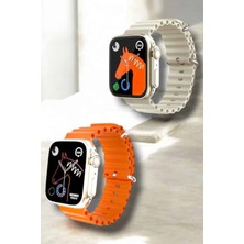 Carmella 49MM Ekranlı, Kan Basıncı ve Adımsayar Özellikli Bluetooth Akıllı Saat STKN34-ESRDNS