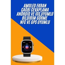 Fta Ticaret Akıllı Saat Çok Fonksiyonlu Unısex Sosyal Medya Girişli Bluetooth Bağlantılı RSFTA34-ESRDNS