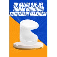 Esranın Dünyası Protez Tırnak Kurutucu Kalıcı Oje LED Oje Kurutucu Uv Işınlı Taşınabilir STKN34-ESRDNS