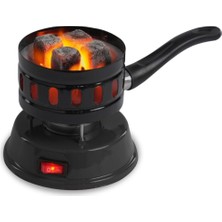 Esranın Dünyası Yuvarlak Galvaniz Elektrikli Nargile Köz Ocağı RSFTA34-ESRDNS