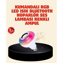Carmella Bluetooth Bağlantılı Rgb LED Ampul – Şık ve Fonksiyonel STKN34-ESRDNS