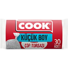 Cook Küçük Boy Çöp Torbası 40X47 cm 30’lu