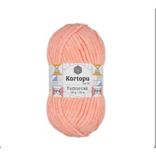 Kartopu Yumurcak Kadife Ip Örgü Ipi (5 Adet) No 765 Pudra