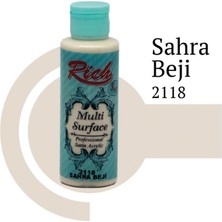 Rich Multi Surface 2118 Sahra Beji Akrilik Boya 120 cc