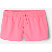 Decathlon Çocuk Deniz Şortu - Neon Pembe - Caro 100
