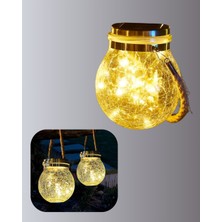 Esranın Dünyası Suya Dayanıklı Güneş Enerjili Cam Şişe Sarkıt Lamba RSHPS34-ESRDNS