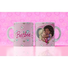 Velorina Barbie Temalı Baskılı Kupa Bardak – Porselen, Renkli Desen, Kız Çocuk & Hediye Kupası 23