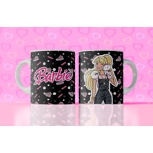 Velorina Barbie Temalı Baskılı Kupa Bardak – Porselen, Renkli Desen, Kız Çocuk & Hediye Kupası 25