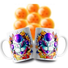 Velorina Dragon Ball Z Temalı Porselen Kupa – Renkli Anime Baskı, Çay & Kahve Kupa Bardak 4