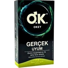 Okey Gerçek Uyum Prezervatif 10'lu