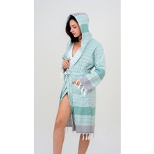 Emillie Mira Havlu Peştemal Bornoz Unisex - % 100 Pamuk