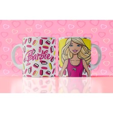 Velorina Barbie Temalı Baskılı Kupa Bardak – Porselen, Renkli Desen, Kız Çocuk & Hediye Kupası 15
