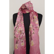 Hera Mağaza Ipek Şal (Van Gogh Badem Ağacı Desenli)