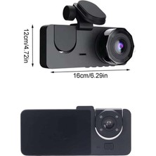 Esranın Dünyası Dvr Araç Içi Kamera Hareket Algılayabilen 1080P Carplay Video Kaydedici RSHPS34-ESRDNS