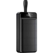 Esranın Dünyası Powerbank 50.000 Mah Dijital Göstergeli Taşınabilir 4 Portlu Hızlı Powerbank RSHPS34-ESRDNS