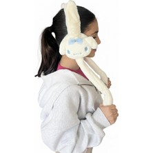 ZYC Kız Çocuk Hello Kitty - Cinnamol Karekterli - Hareketli ve Sesli Peluş Kulaklık