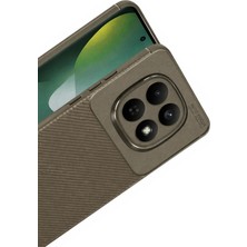 Starseven Newface Redmi Note 15 4g Auto Focus Karbon Kapak - Kahverengi