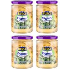 Burcu Enginar Konservesi Cam 540 gr x 4 Adet