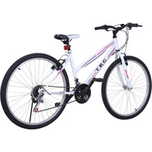 Belderia Tec Eros 26" Jant 21 Vites V-Fren Beyaz-Lila Dağ Bisikleti