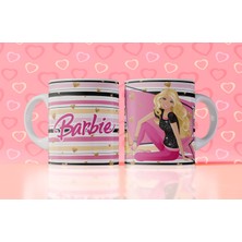 Velorina Barbie Temalı Baskılı Kupa Bardak – Porselen, Renkli Desen, Kız Çocuk & Hediye Kupası 26
